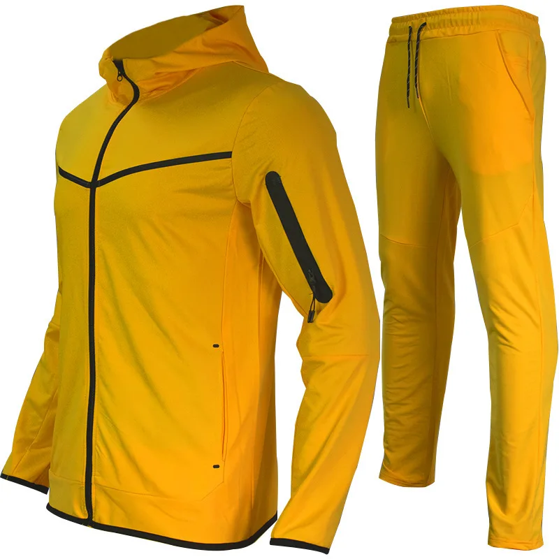 Spring Autumn Men Tracksuit Casual Set Male Joggers Hooded Sportswear Jackets+Pants 2 Piece Sets Hip Hop Running Sports Suits 3 Spring Autumn Men Tracksuit Casual Set Male Joggers Hooded Sportswear Jackets+Pants 2 Piece Sets Hip Hop Running Sports Suits 3