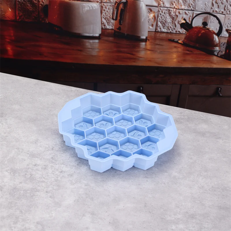 

Силиконовый 19 мобильный пчелиный сотовый Торт Шоколад Мыло глазурь форма свеча сделай сам форма пчелиный воск торт инструменты искусственная форма