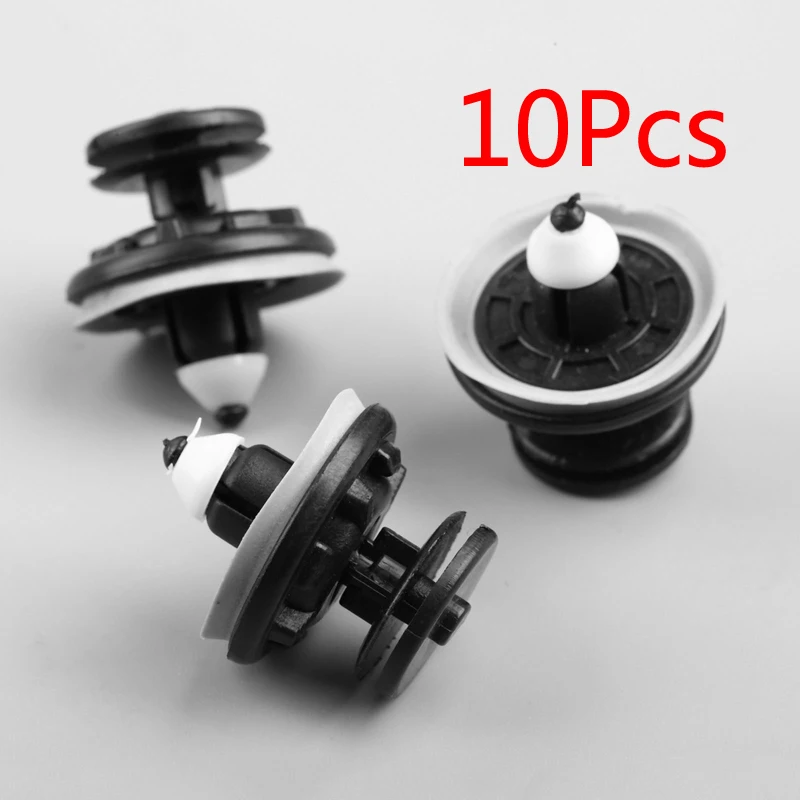 

10Pcs Interior Car Door Card Trim Panel Clips For VW Volkswagen Touran Tiguan Golf Passat Polo A3 A4 Plastic Rivet Fasteners