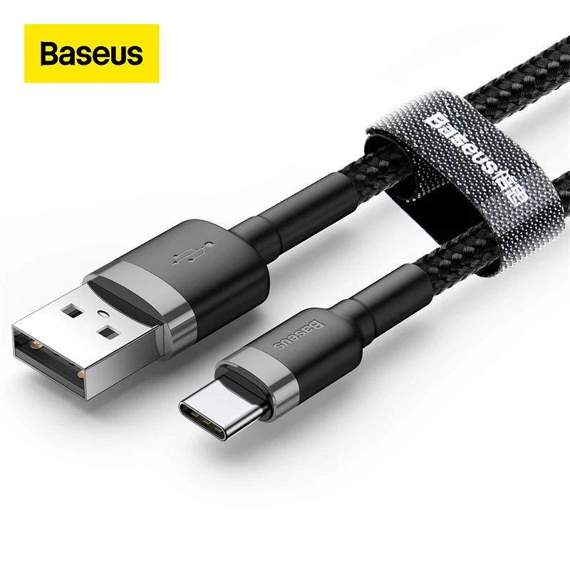 Baseus USB C Cable Type C Charging Cable for Xiaomi 11T Pro Samsung S21 USB C Cable Phone Wire Cord 3A QC3.0 USB Type C Charger