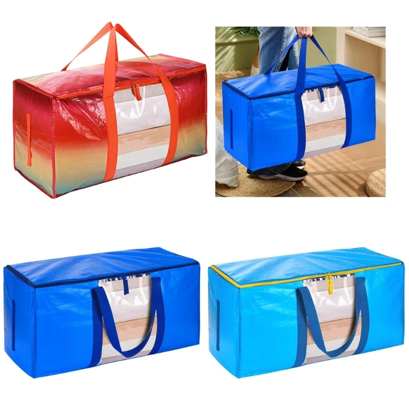 

Storage Bag For Clothes Blanket Portable Dustproof Tote Home Closet Folding Pillow Quilt Blanket Storage Box DropShip
