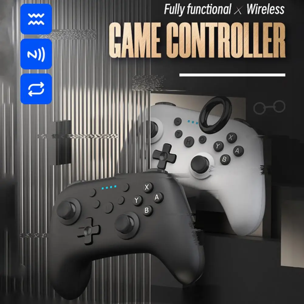 

Игровой контроллер, забавный, высокоточный, с длительным временем ожидания, совместим с Bluetooth, беспроводной джойстик 5,0 Plug And Play