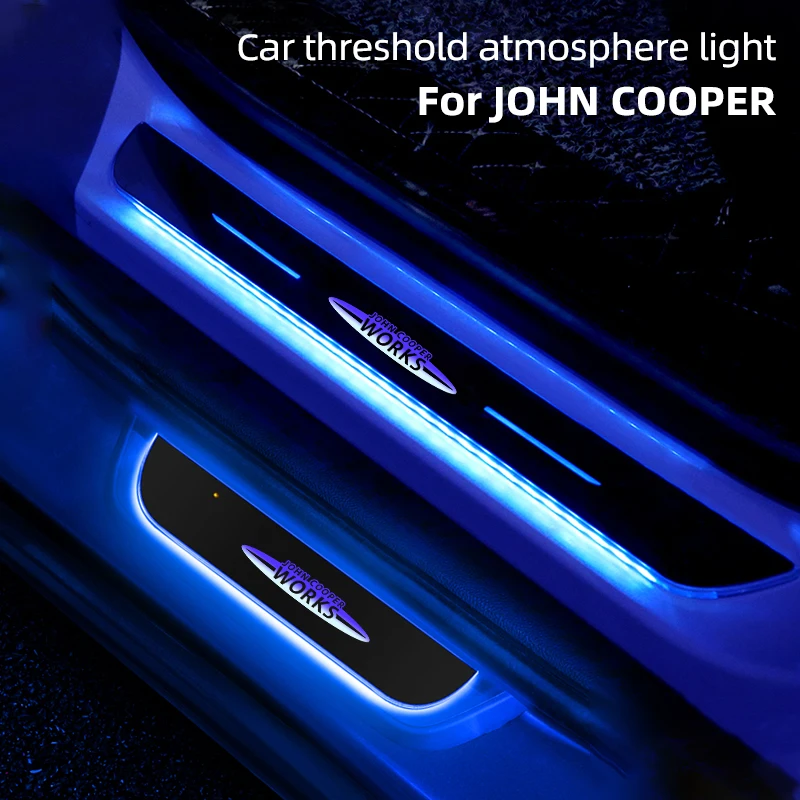 

Car LED Welcome Pedal Door Sill Pathway Light For Mini Cooper S John Cooper Works R50 R52 R53 R55 R56 R57 R58 R59 R60 61 F55 F56