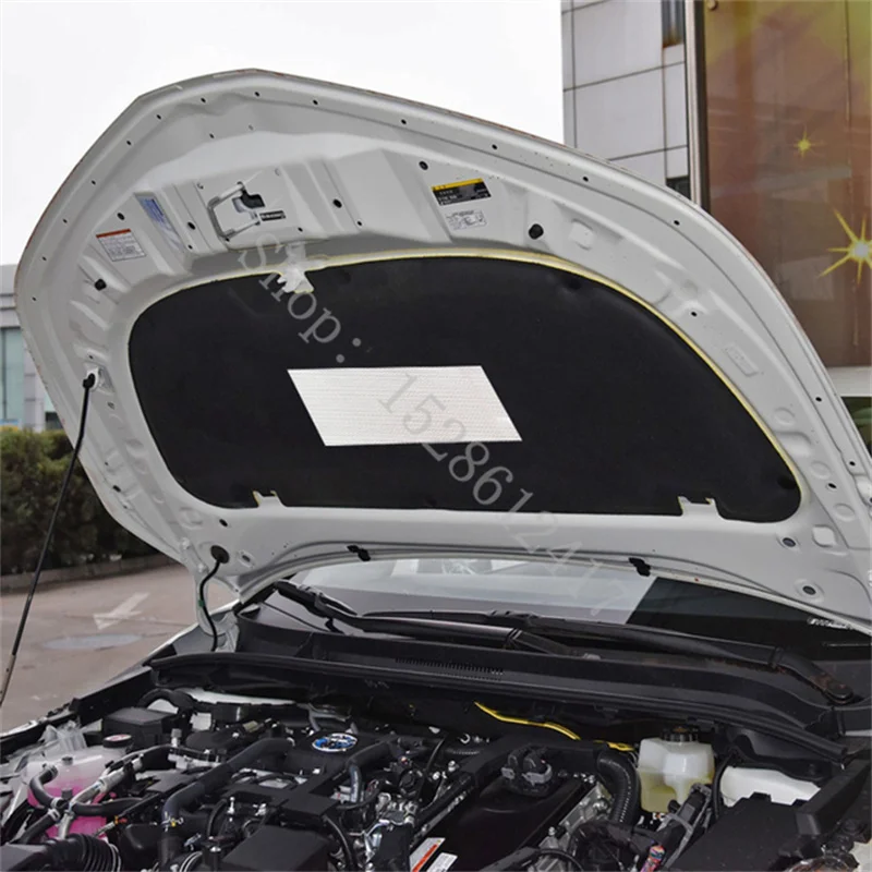 

fireproof cotton engine hood trunk cargo sound heat insulation for toyota corolla 2019 2020 2021 2022 e210 accessories