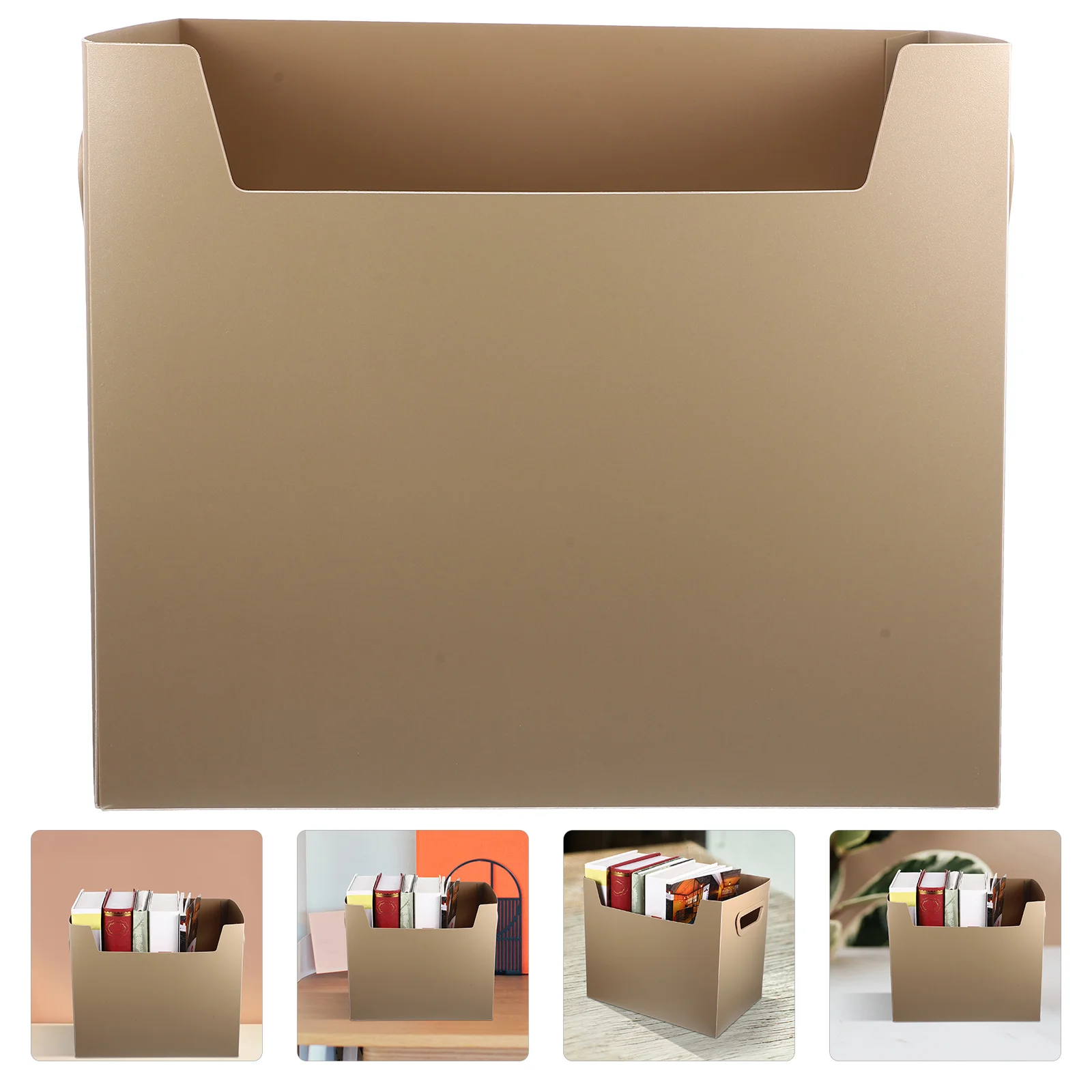 

Book Storage Plastic Holder Industrial Shelf Desk Books Rack Bookshelf Organizer