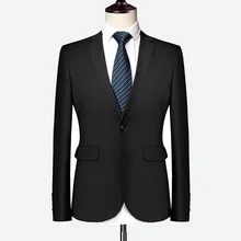 Blazer informal ajustado de estilo británico, moda 6XL (2)