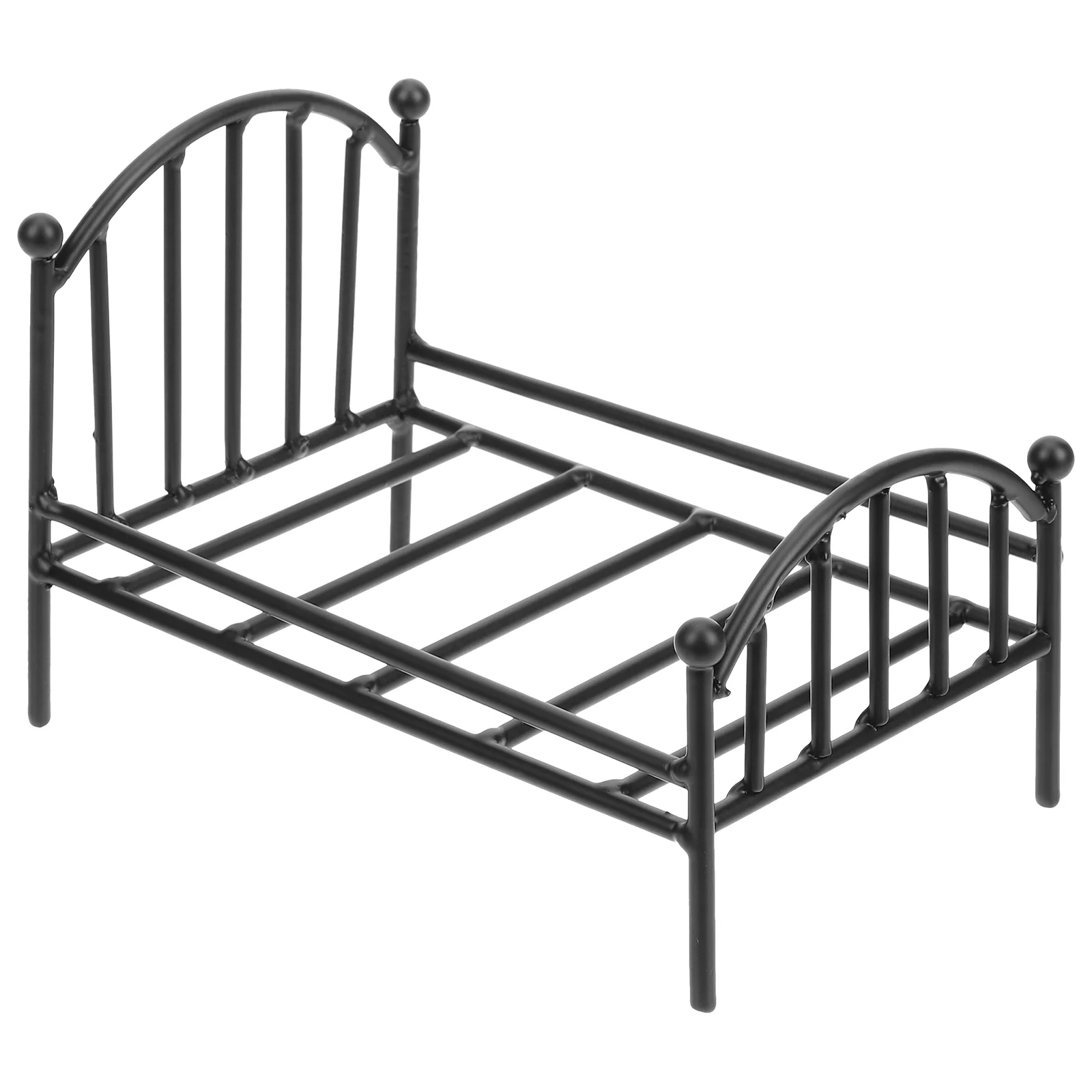 

Wrought Iron Potting Stand Retro Home Decor Mini House Decoration Bed Plant Accessories Child Tiny Metal Frame Bases frames