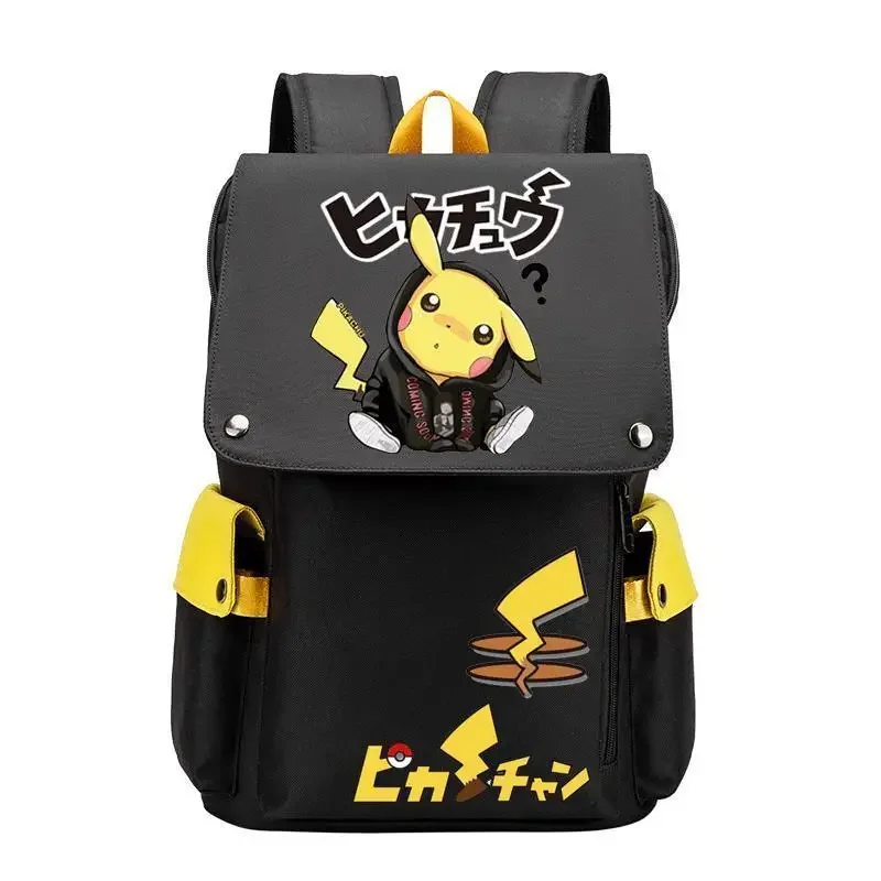 

Pokémon School Bag Pikachu Anime Pokemon Student Backpack Computer Bag Shoulders Outdoor Bag Beautiful Fashion Accessories