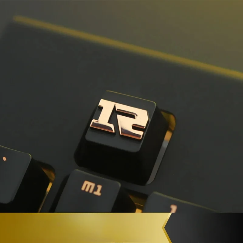 Artisan Keycap RNG Team Game Периферийные устройства Металлические колпачки для клавиш
