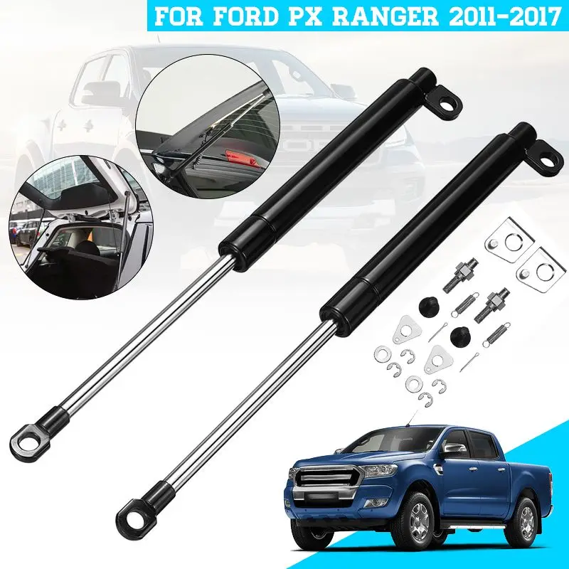 

2pcs Rear Tailgate Oil Strut Damper Support Sring Slow Down Strut Kit For Ford PX Ranger 2011-2017 For Mazda BT-50 2012-2018