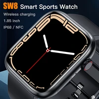 2022 NEW SW8 1 85 Inch Bluetooth Call Smart Watch Women Music Sports for Apple Watch Series Samsung iwatch Men Xiaomi Watch