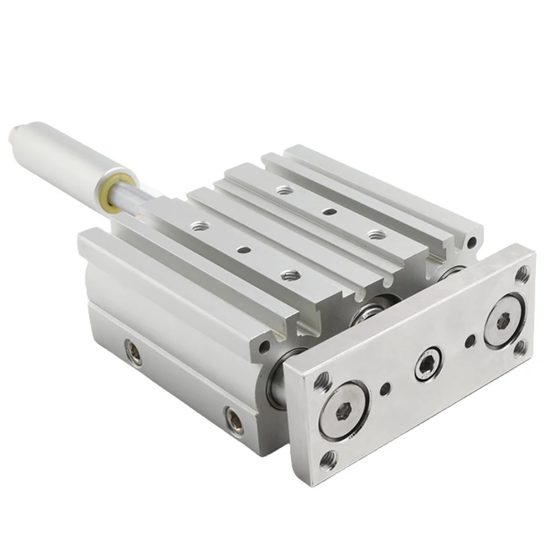 MGPM40 Регулируемый упорный цилиндр 20 25 30 50 мм с тремя стержнями