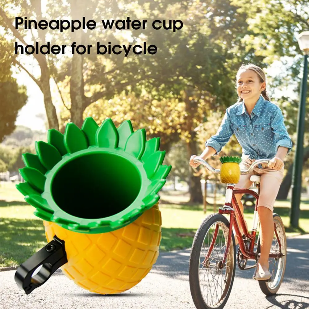 

Пластиковый велосипедный держатель для бутылок, гибкая легкая стойка для велосипедных бутылок в форме ананаса, велосипедные принадлежности