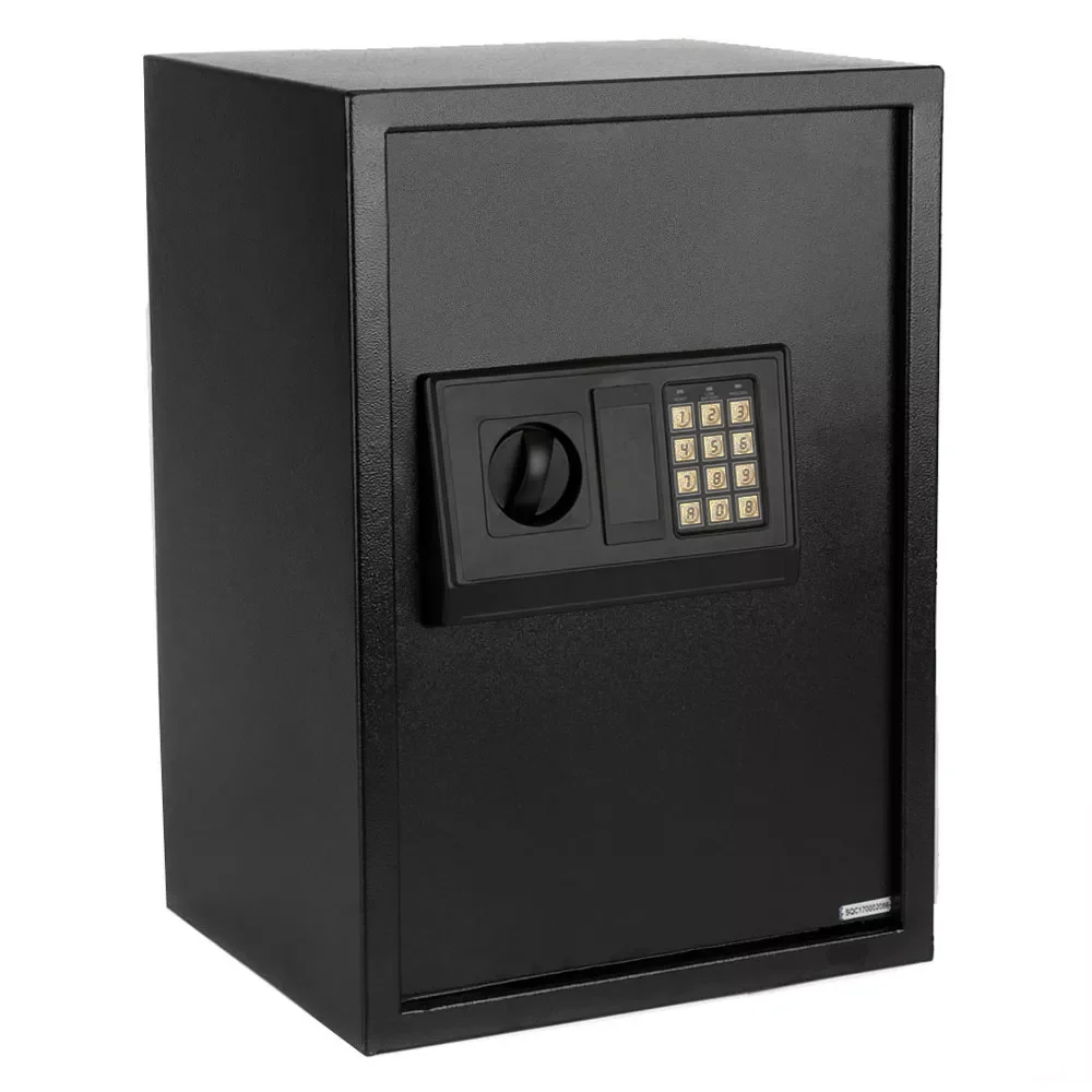 

Электронный Сейф, секретный металлический Сейф, депозитный кодовый замок с двумя ключами, копилка, украшение для дома, офиса, рабочего стола
