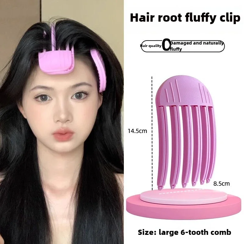 Пушистые заколки для волос с корнем ленивые волосы верхняя укладка щипцы завивки