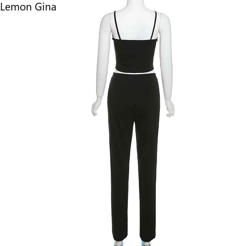 Женский Классический комплект из двух предметов Lemon Gina костюм брюк и жилета на
