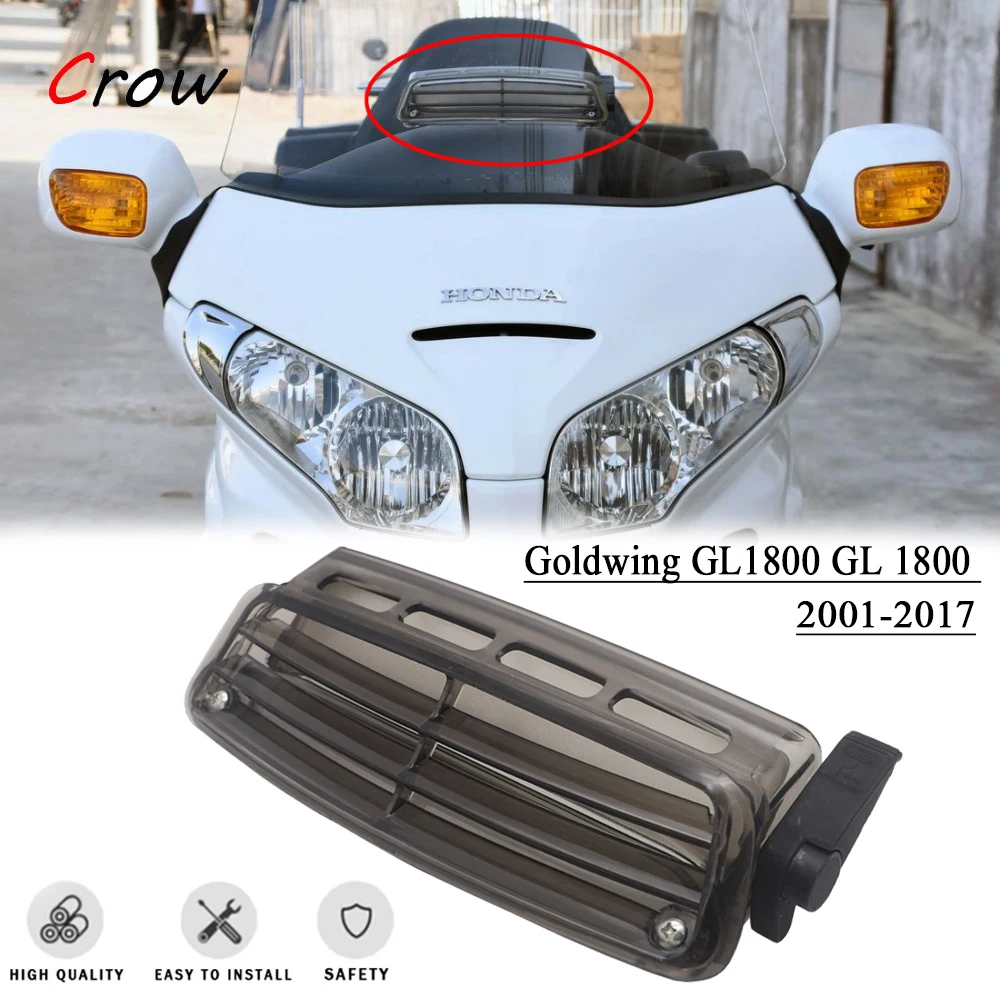 Ветровое стекло вентиляционное отверстие для Honda Goldwing GL1800 GL 1800 2001-2017 2011 2012 2004 2005 2006