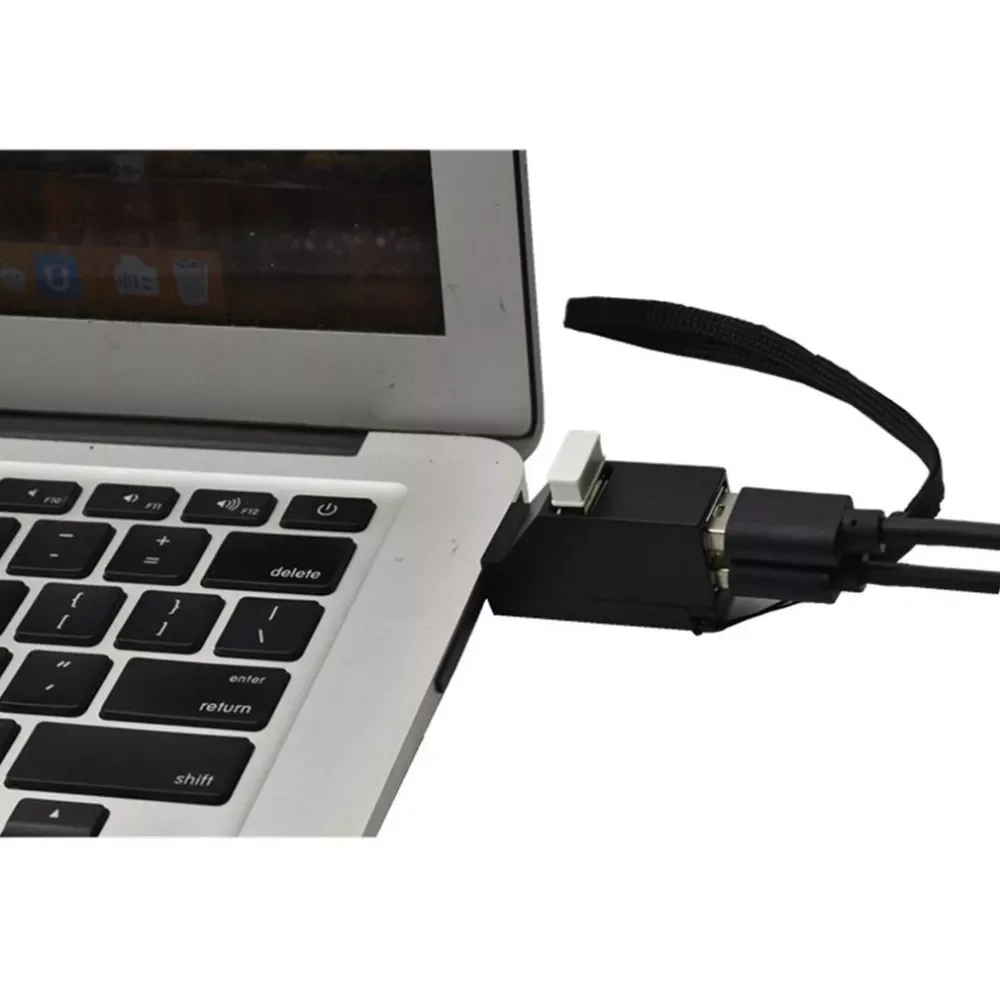 USB-концентратор с 3 портами Mini USB 2 0 высокоскоростной разветвитель для ПК ноутбука