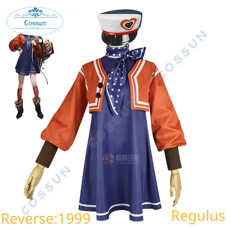 

Реверсивная игра: 1999, косплей-костюм регулимуса, женское платье, костюм с шляпой, милая униформа для Хэллоуина, искусственная кожа, аниме-одежда