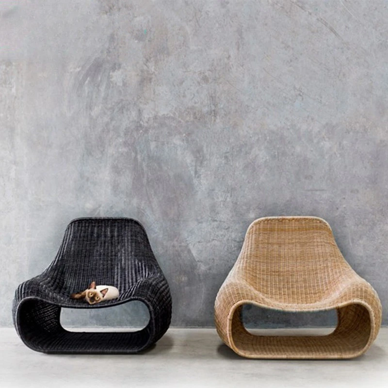 Villa, Simple Furniture, Southeast Asian Rattan Sofa Hotel, Model Room, Leisure Chair