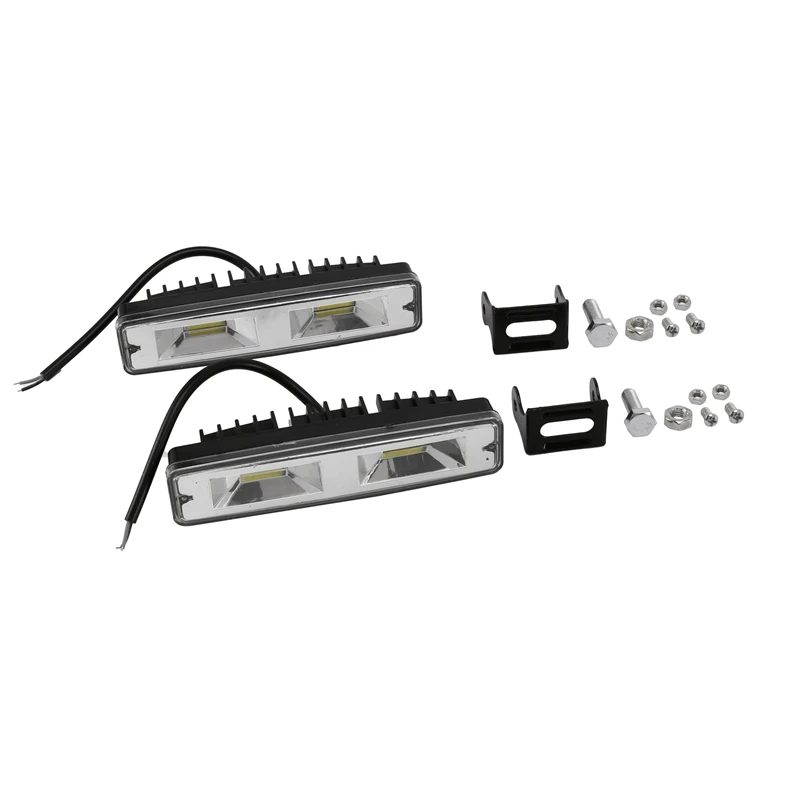

2X 48W 6Inch LED Work Light Bar Spot FLOOD Lamp Offroad Driving Fog 4WD for Jeep Truck ATV SUV UTE Boat