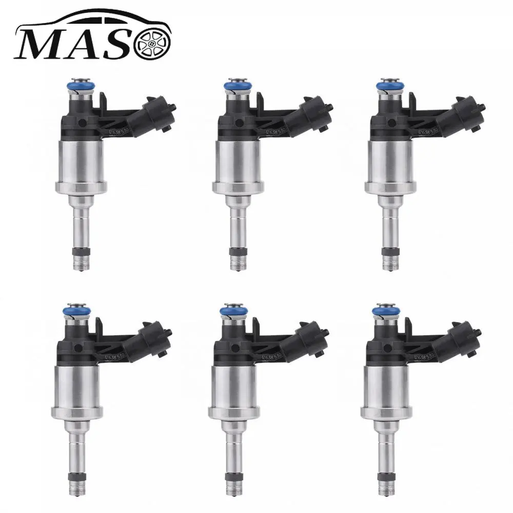 

6pcs Fuel Injectors 12638530,0261500114 for Chevrolet Camaro 3.6L V6 2010-2011