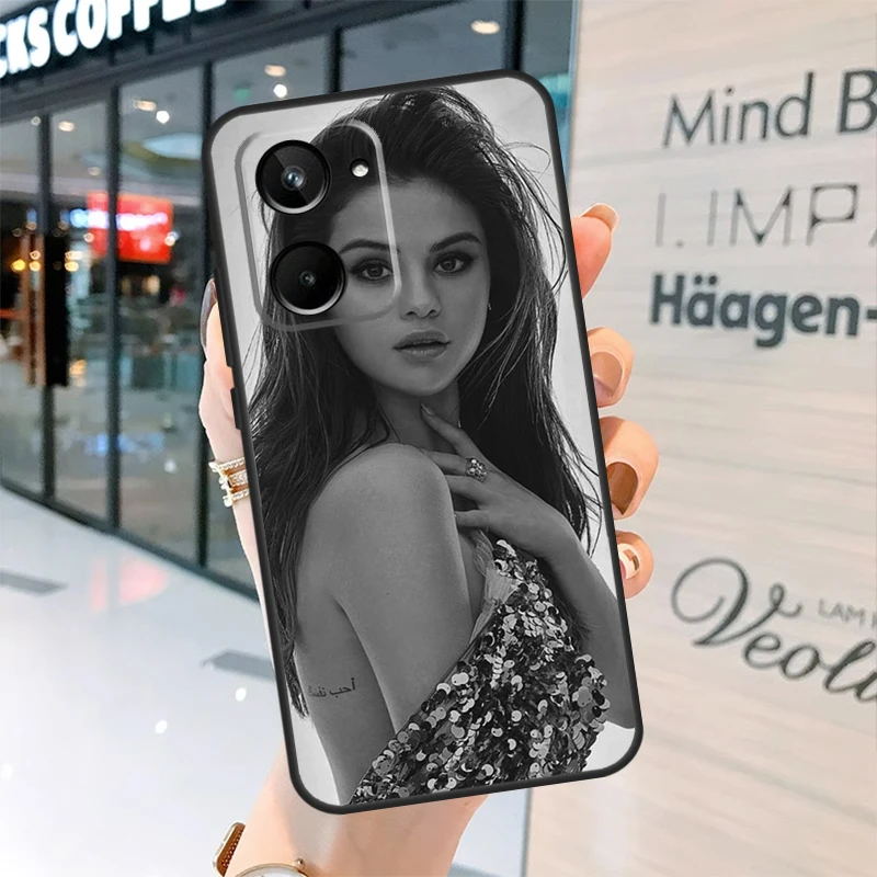 Фото Селена Гомез для Realme C55 C33 C35 C31 C30 C25 C21Y C15 C11 GT Neo 5 3 2 2T 3T 8 9 10 11 Pro Plus чехол №3