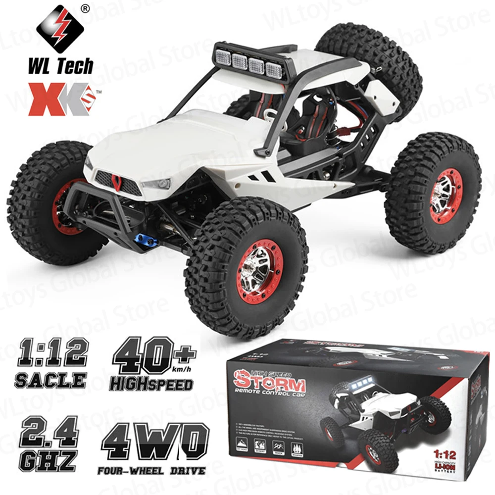 Enlarge New WLtoys 12429 1:12 4WD RC Car 2.4G Radio High Speed Offroad Climb RC Cars Remote Control Electric Cars Toys For Kids Adults