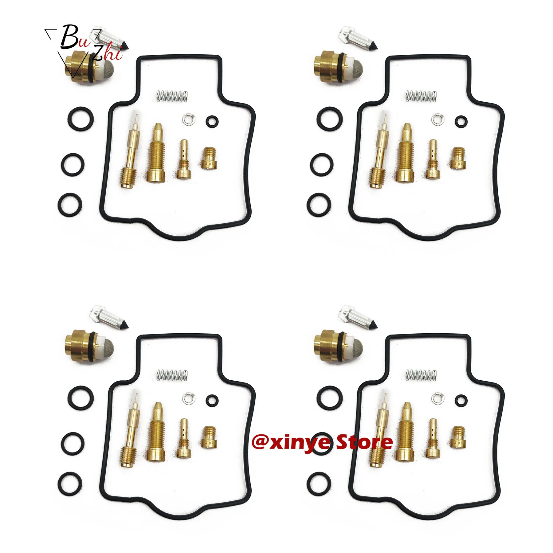 

Ремкомплект карбюратора, прокладка игольчатого клапана, воздушный винт для KAWASAKI ZZR1100 ZX1100 C1- C4 ZZR ZX 1100