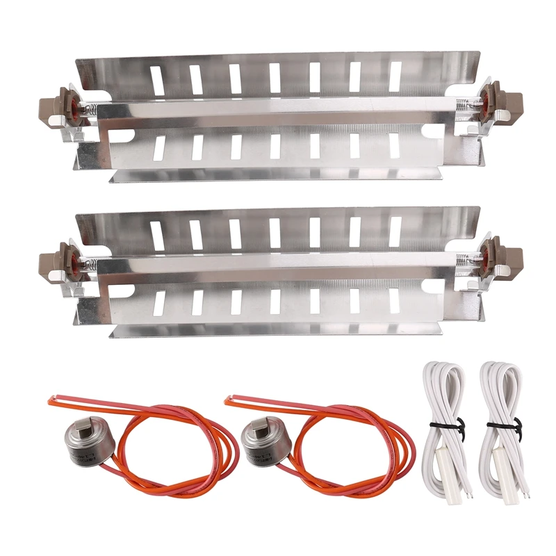 

2 набора для холодильника WR51X10055, обогреватель размораживания для WR55X10025, датчик температуры для WR50X10068 термостат размораживания