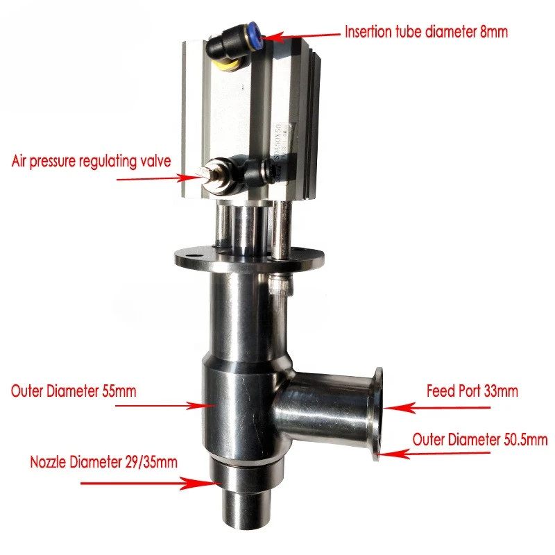 Автоматическая разливочная машина AOC наполнительная головка насадка из
