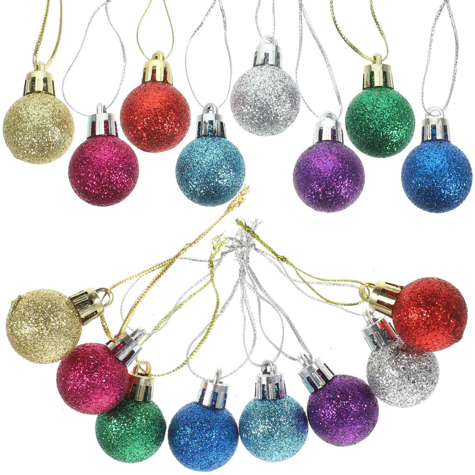 

80pcs Christmas Tree Decoration Holiday Hanging Shatterproof Balls