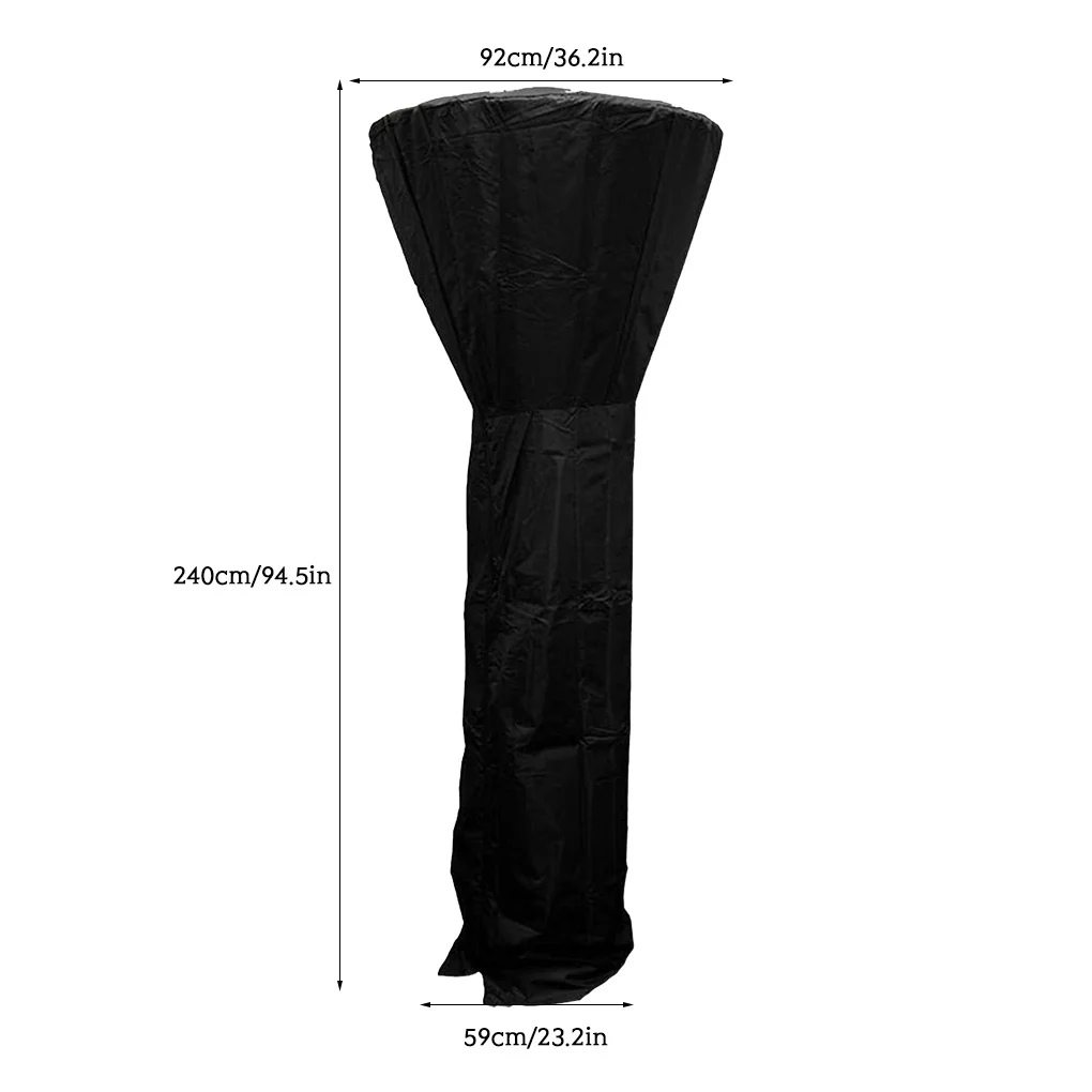 

Чехол для нагревателя патио, Пылезащитный Водонепроницаемый протектор, нагревательное устройство, чехол из ткани Оксфорд, 228x106x70 см