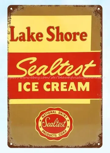 Уличный настенный Декор для гаража замороженное мороженое металлический