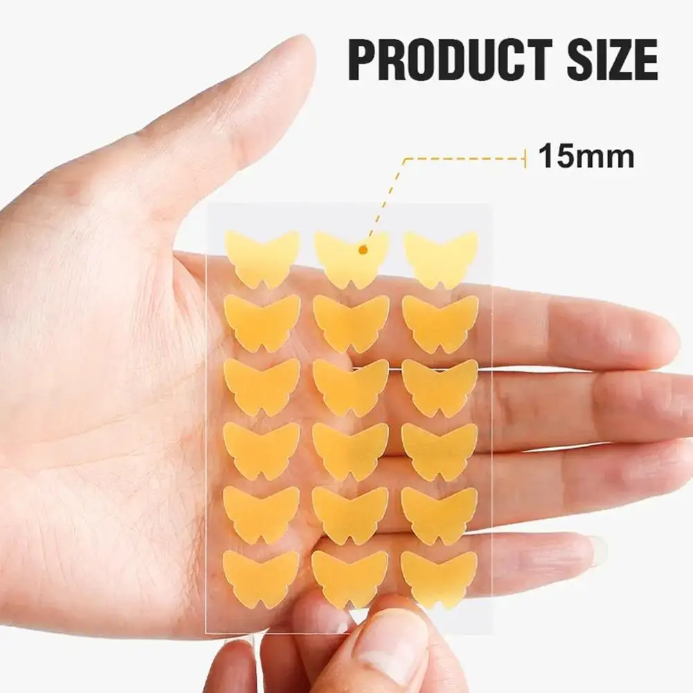 

Colorful Butterfly Acne Patch Concealer Acne Removing Colloid Invisible Acne Mask For Daily And Night Use Care Sticker Cute G9C3