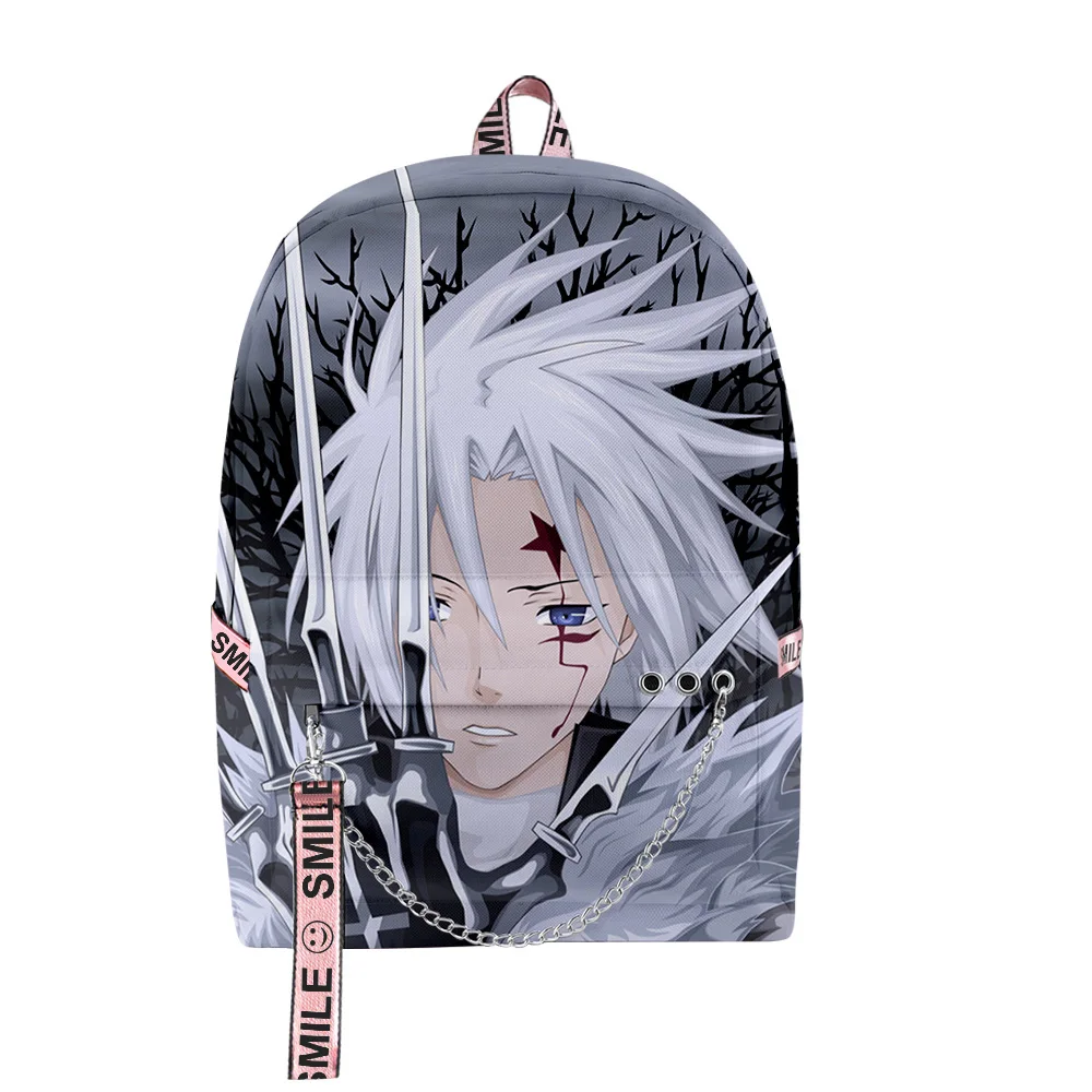 

Popular Hip Hop School Bags Boys Girls D.Gray-man Bags 3D Print Oxford Waterproof Notebook multifunction Shoulder Backpacks