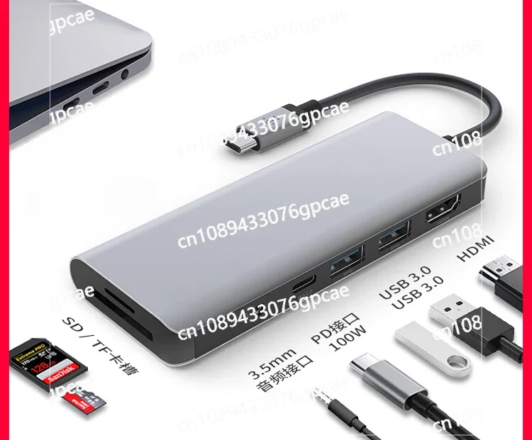 Док-станция HDMI для ноутбука сетевой адаптер проекции экрана USB-адаптер сетевого