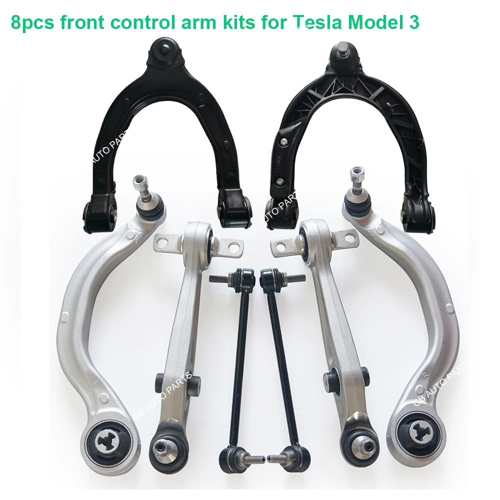 

8pcs Front Upper lower Suspension Control Arm for Tesla Model 3 1044321-00-G 1044326-00-G 1044354-00-A 1044359-00-A 1044341-00-D