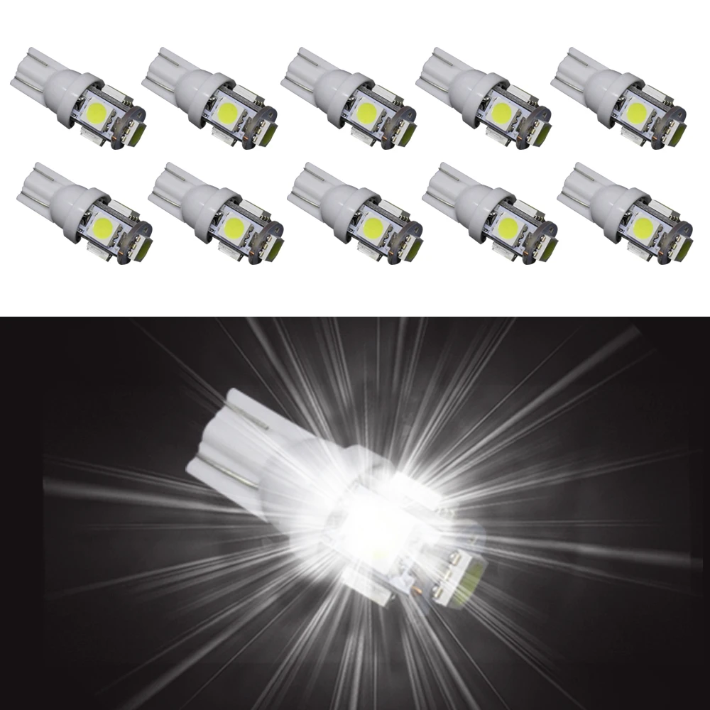 

Car Dome 5050 5SMD Error Free Dome Lamp T10 W5W Light Interior Festoon LED White