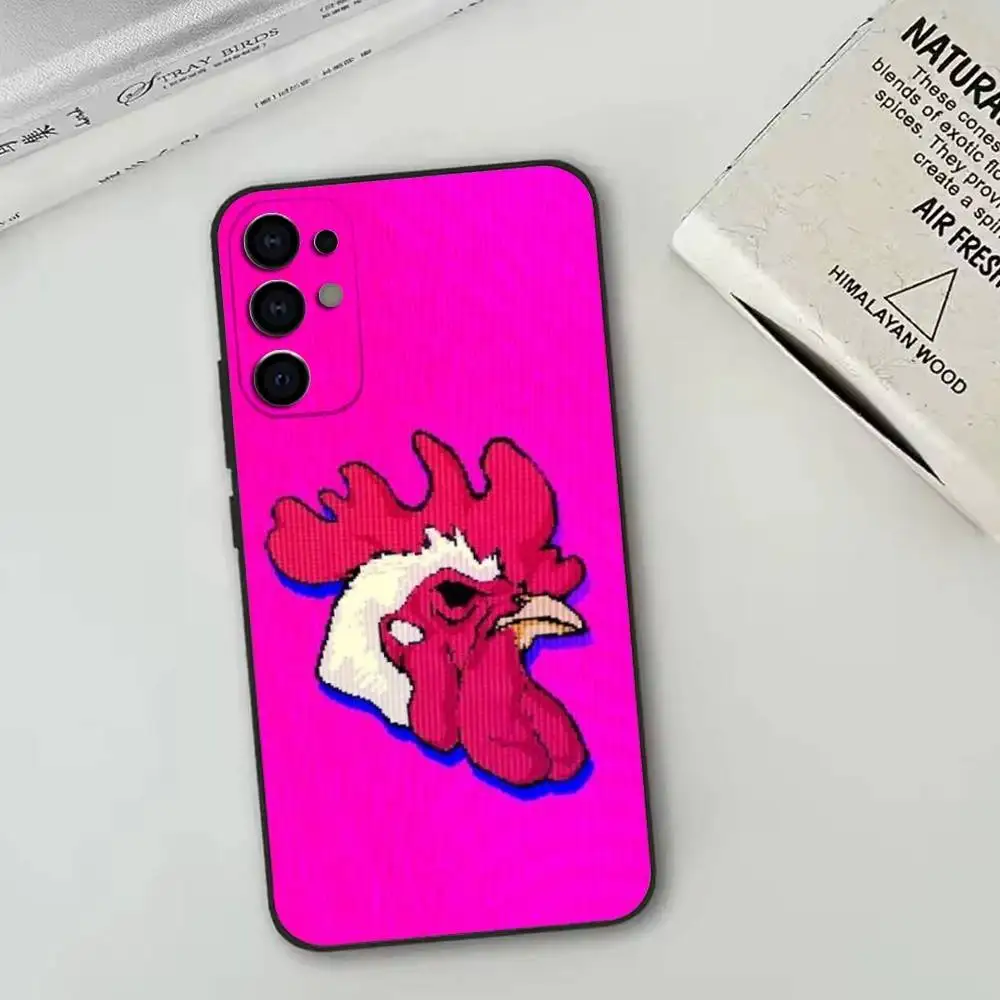 Фото Чехол для телефона Game-H-hotline m-Miami-Richter-jacket для Samsung S25, S24, S21, S22, S23, S30, Ultra, S20, Plus, FE, мягкий силиконовый, черный №2