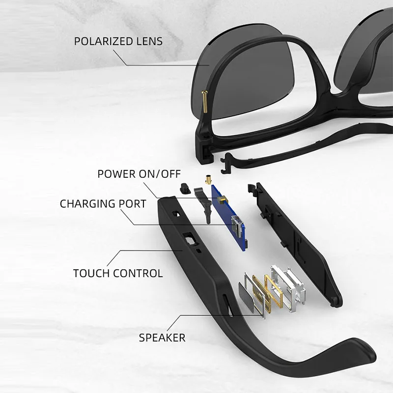 Спортивные смарт-очки с поддержкой Bluetooth и функцией громкой связи |