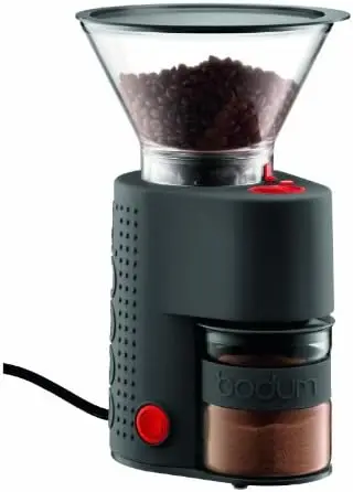 

Burr Coffee Grinder, 1 EA, Black Portable coffee Coffee grinder Spice grinder Grinders for kitchen Coffee grinders Garlic crushe