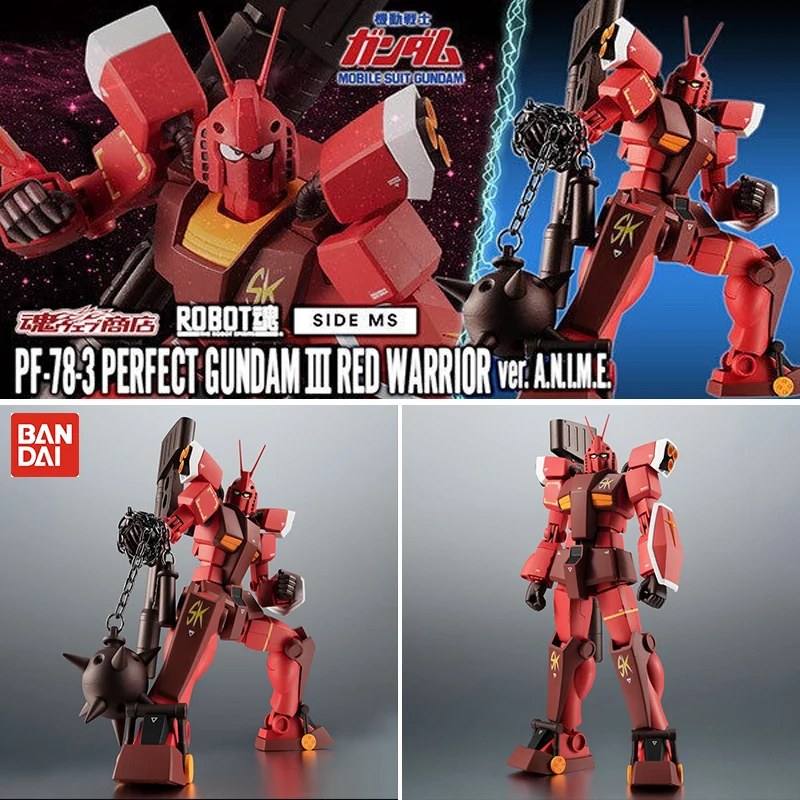 

Bandai Original Model Kit Robot Soul CROSSSBONE Anime Action Figure Model Toys Collectible Model Ornaments Gifts for Boys