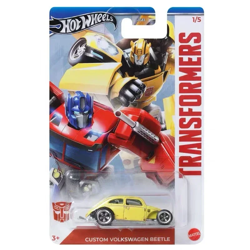 Литой автомобиль Mattel Hot Wheels 1/64 игрушки для мальчиков Трансформеры Volkswagen Beetle Corvette