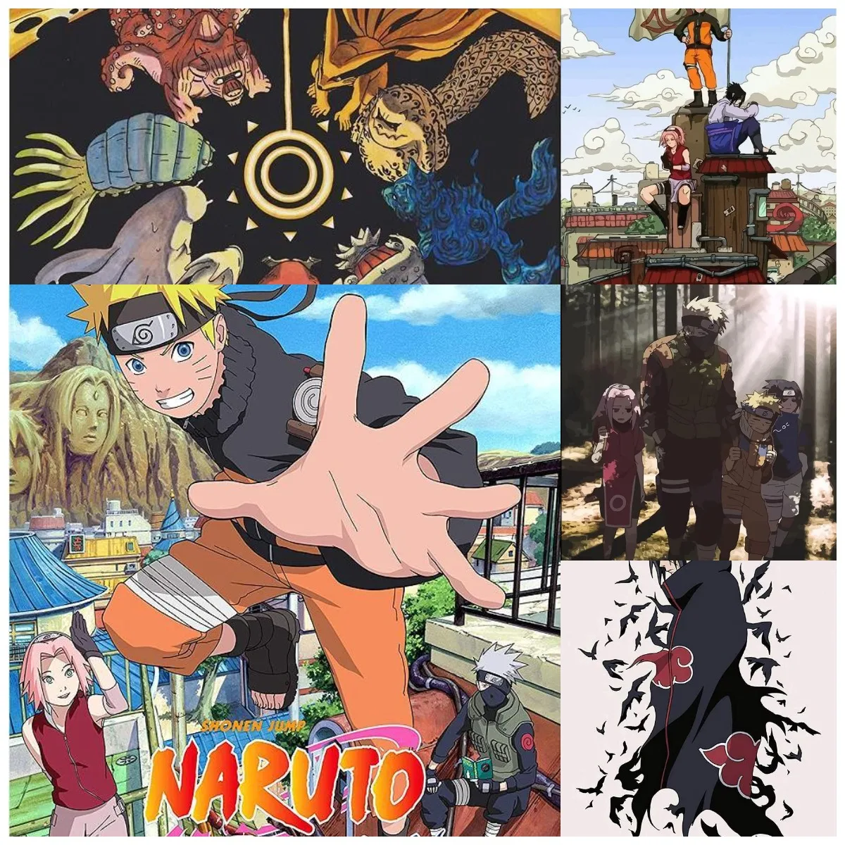 

Japanese Anime Cartoon Canvas Painting Posters and Prints Wall Art Print Prints Pictures Children's Room Home Decoration Gifts