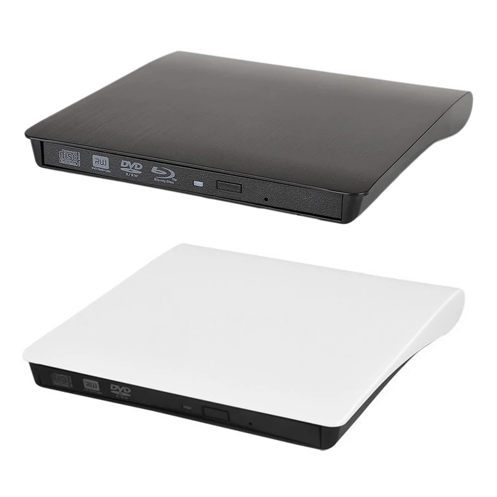

5Gbps 12.7mm USB 3.0 SATA External DVD CD-ROM RW Player Optical Drives Enclosure Case for Laptop Desktop Notebook Computer