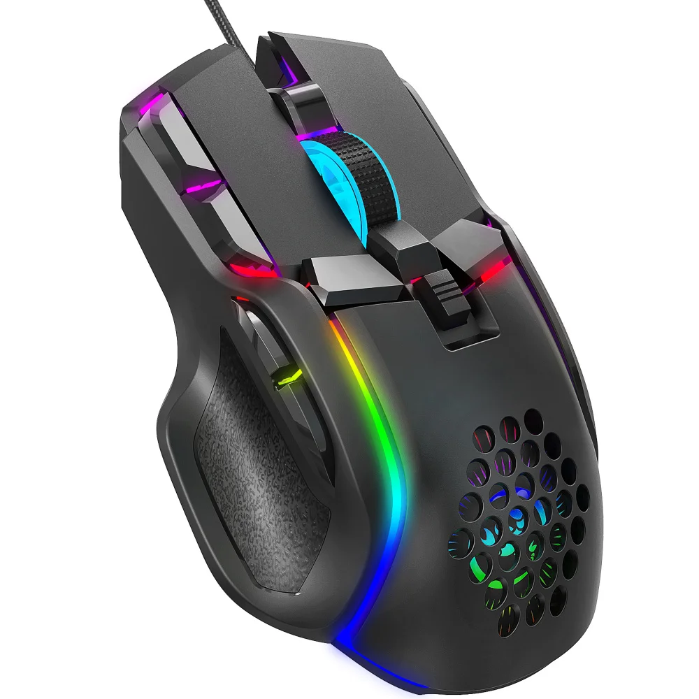 

S700 Programming Wired LED Light Magic RGB Gaming Computer Mouse