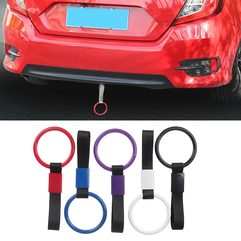 

PVC Circular Car Hand Straps Auto Bus Car Drift Charm Warning Tag
