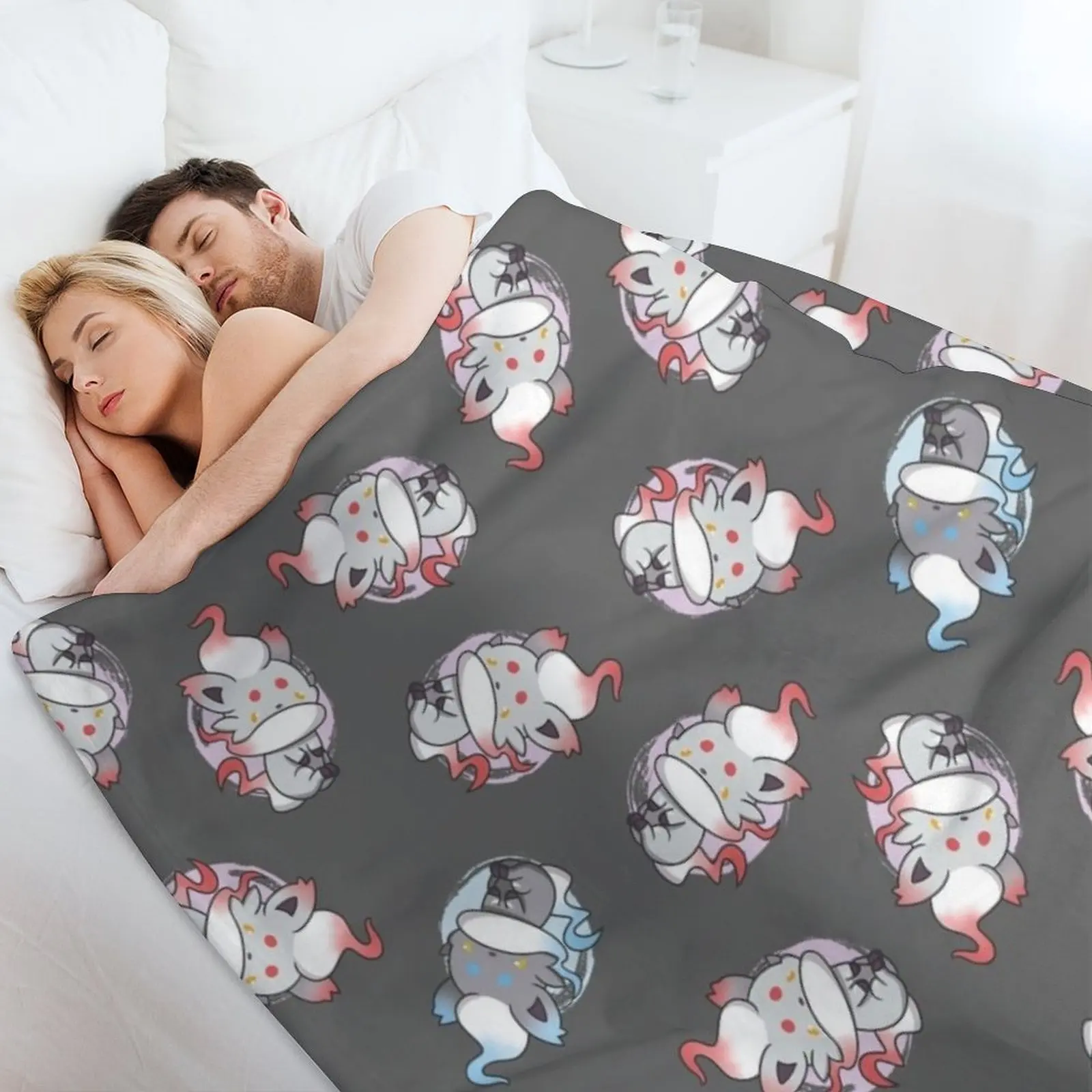 Hisuian Zorua бесшовное одеяло с узором фланелевые тонкие одеяла большие