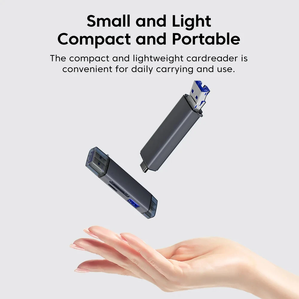 6 в 1 адаптер для чтения TF/SD-карт